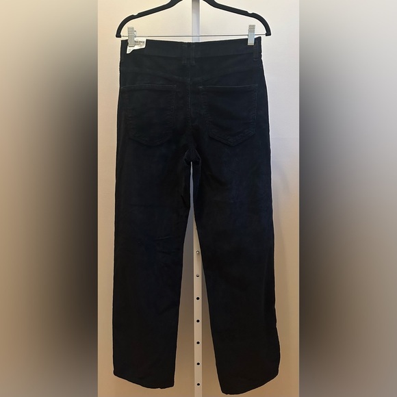 NWT Free People Risk Taker Straight Cord Pant 28 Black - Picture 5 of 10